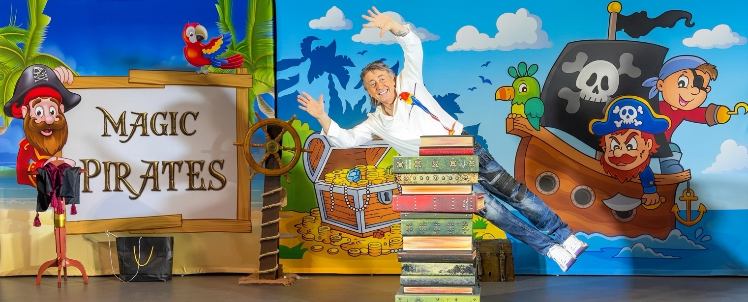 L’Histoire des Pirates, spectacle de Noël de magie pour enfants