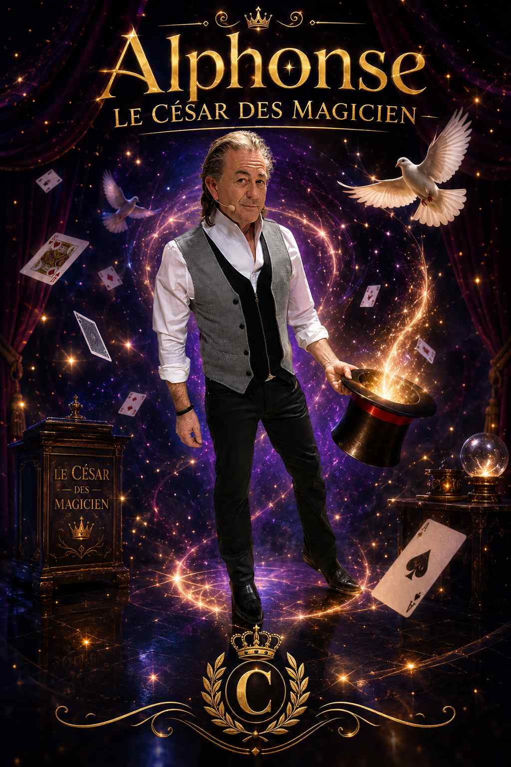 Le César des Magiciens en représentation