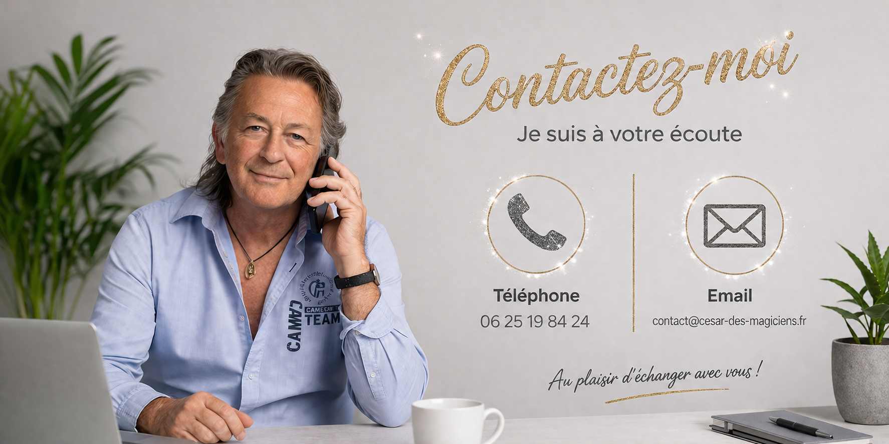 Contact Le César des Magiciens