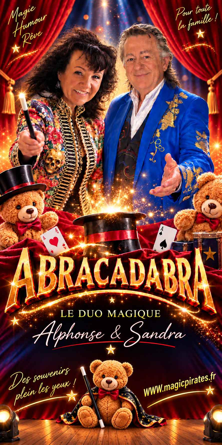 Abracadabra spectacle de magie pour enfants avec le César des Magiciens